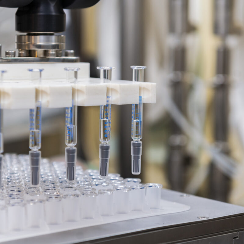 Manufacturing AFL syringe