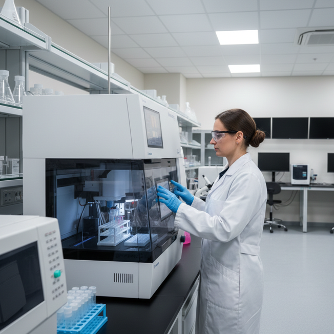 Biotech lab